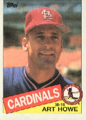 1985 Topps Baseball Cards      204     Art Howe